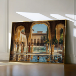 Orientalist 049 Canvas Art 60 x 40 cm / Black