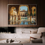 Orientalist 049 Canvas Art 60 x 40 cm / Black