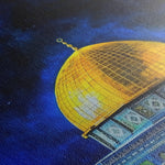 Palestine 049 Canvas Art 60 x 40 cm / Black