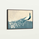 Animals 050 Canvas Art 18" x 24" / 45 x 60 cm / Black