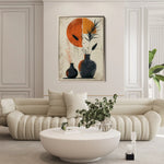 Boho 050 Canvas Art 60 x 40 cm / Black