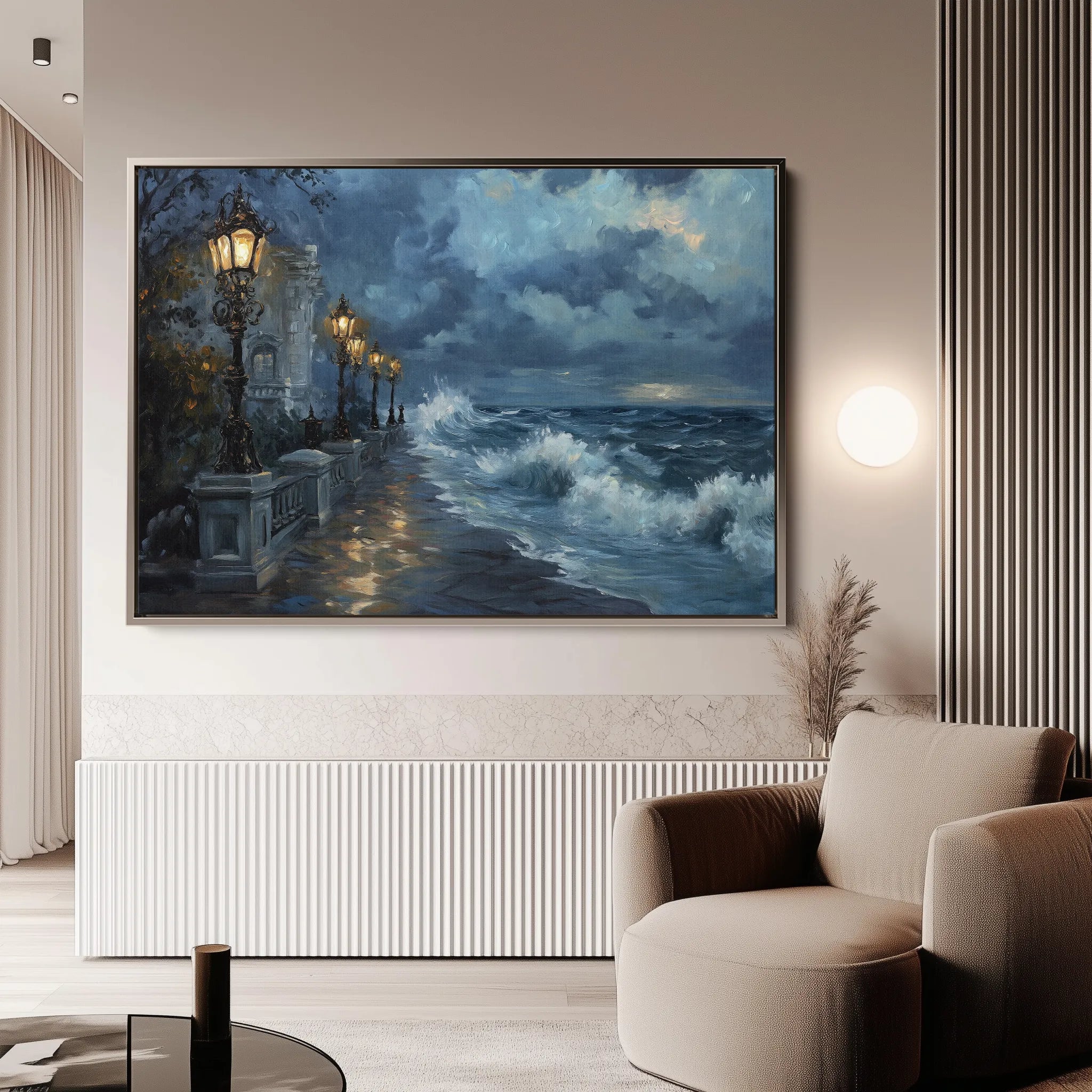 Classic 050 Canvas Art 18" x 24" / 45 x 60 cm / Black