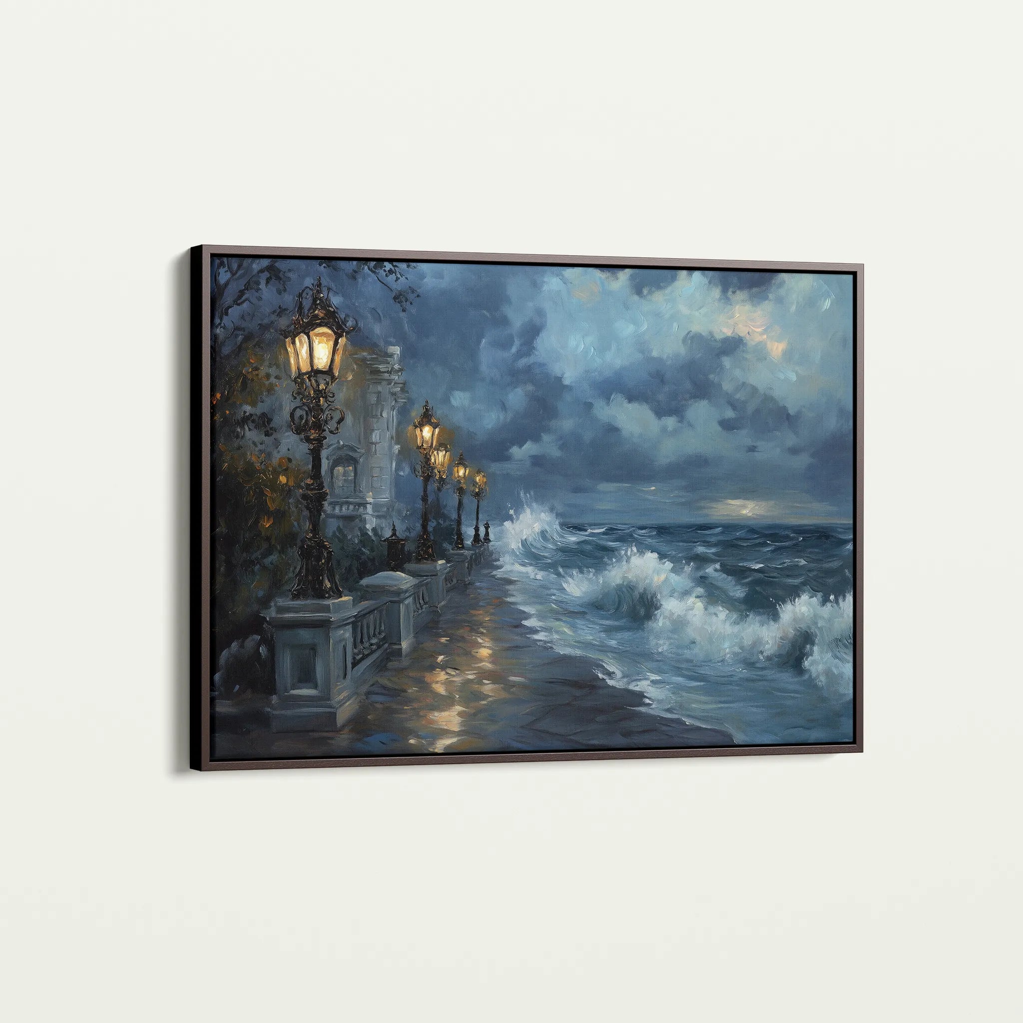 Classic 050 Canvas Art 18" x 24" / 45 x 60 cm / Black
