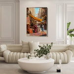 Orientalist 050 Canvas Art 18" x 24" / 45 x 60 cm / Black