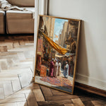 Orientalist 050 Canvas Art 18" x 24" / 45 x 60 cm / Black