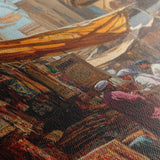 Orientalist 050 Canvas Art 18" x 24" / 45 x 60 cm / Black