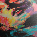 Portrait 050 Canvas Art 18" x 24" / 45 x 60 cm / Black