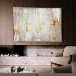Abstract 051 Canvas Art 18" x 24" / 45 x 60 cm / Black