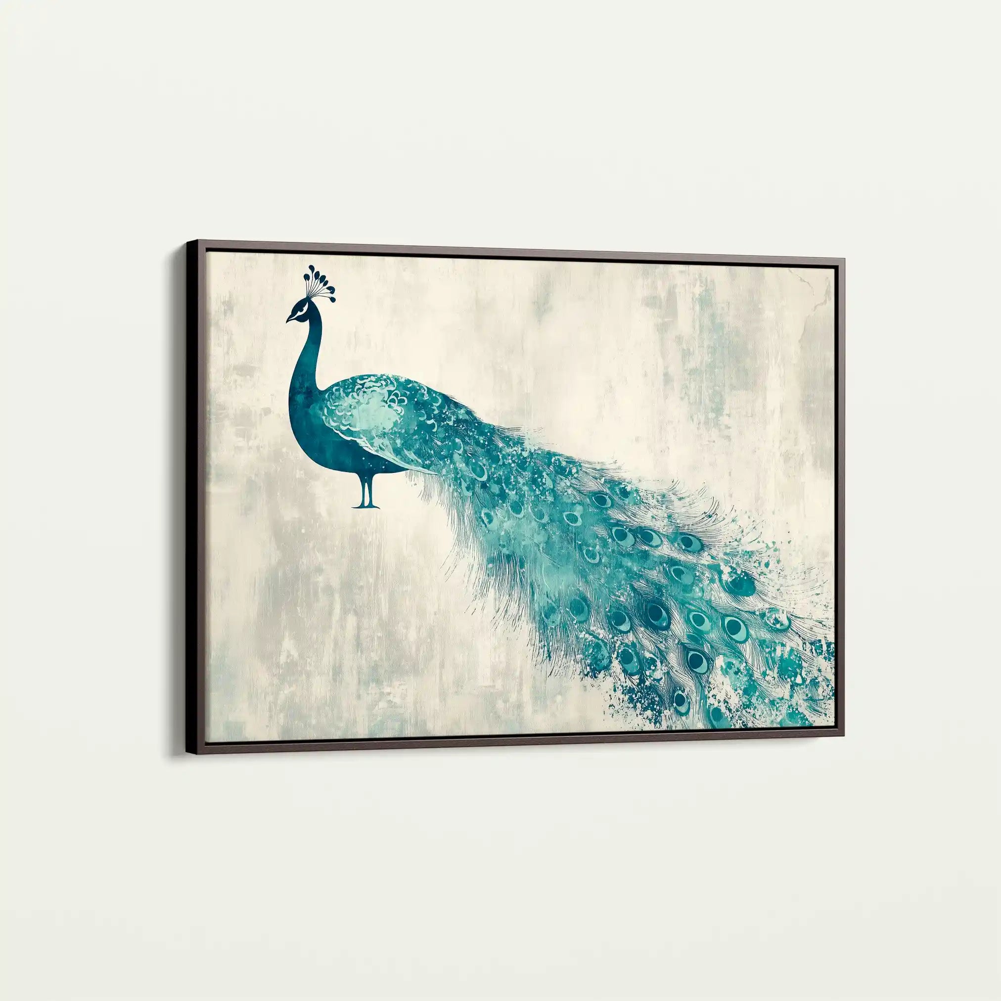 Animals 051 Canvas Art 60 x 40 cm / Black
