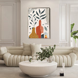 Boho 051 Canvas Art 18" x 24" / 45 x 60 cm / Black