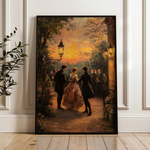 Classic 051 Canvas Art 18" x 24" / 45 x 60 cm / Black