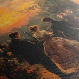 Classic 051 Canvas Art 18" x 24" / 45 x 60 cm / Black