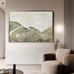 Abstract 052 Canvas Art 18" x 24" / 45 x 60 cm / Black