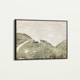 Abstract 052 Canvas Art 18" x 24" / 45 x 60 cm / Black