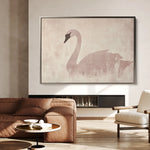 Animals 052 Canvas Art 18" x 24" / 45 x 60 cm / Black