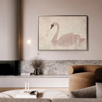 Animals 052 Canvas Art 18" x 24" / 45 x 60 cm / Black