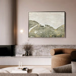 Abstract 052 Canvas Art 60 x 40 cm / Black