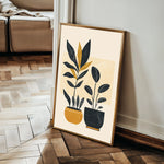 Boho 052 Canvas Art 18" x 24" / 45 x 60 cm / Black