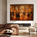 Classic 052 Canvas Art 18" x 24" / 45 x 60 cm / Black