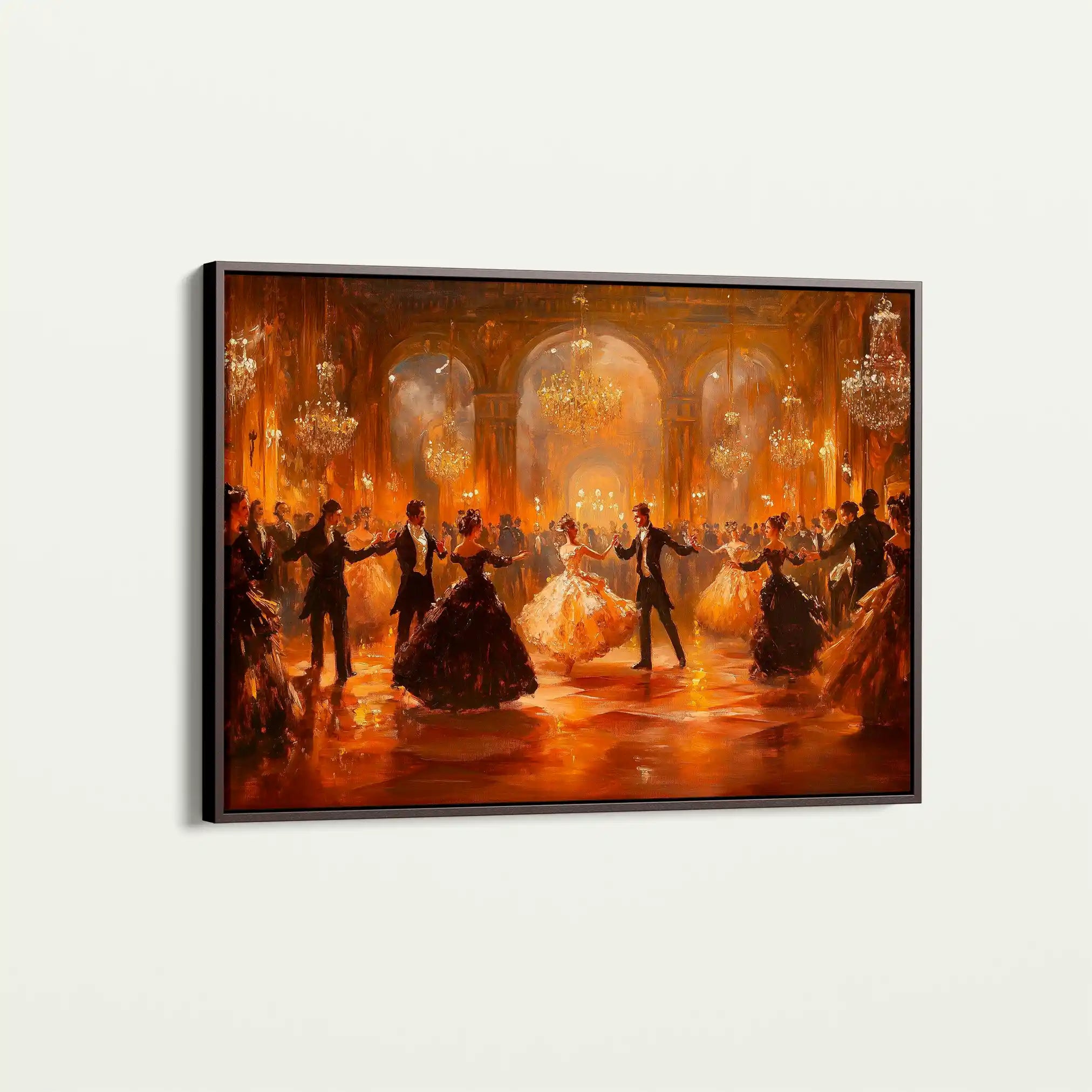 Classic 052 Canvas Art 60 x 40 cm / Black