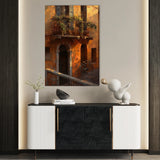 Landscape 052 Canvas Art 18" x 24" / 45 x 60 cm / Black