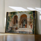 Orientalist 052 Canvas Art 18" x 24" / 45 x 60 cm / Black