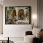 Orientalist 052 Canvas Art 18" x 24" / 45 x 60 cm / Black