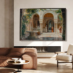 Orientalist 052 Canvas Art 18" x 24" / 45 x 60 cm / Black