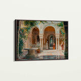 Orientalist 052 Canvas Art 18" x 24" / 45 x 60 cm / Black