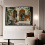 Orientalist 052 Canvas Art 60 x 40 cm / Black