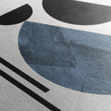 Abstract 053 Canvas Art 18" x 24" / 45 x 60 cm / Black
