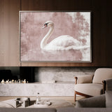 Animals 053 Canvas Art 18" x 24" / 45 x 60 cm / Black