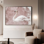 Animals 053 Canvas Art 18" x 24" / 45 x 60 cm / Black