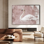 Animals 053 Canvas Art 18" x 24" / 45 x 60 cm / Black