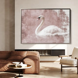 Animals 053 Canvas Art 18" x 24" / 45 x 60 cm / Black