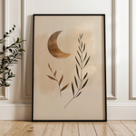 Boho 053 Canvas Art 18" x 24" / 45 x 60 cm / Black