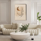 Boho 053 Canvas Art 18" x 24" / 45 x 60 cm / Black