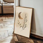 Boho 053 Canvas Art 18" x 24" / 45 x 60 cm / Black