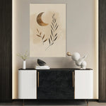 Boho 053 Canvas Art 18" x 24" / 45 x 60 cm / Black