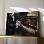 Classic 053 Canvas Art 18" x 24" / 45 x 60 cm / Black