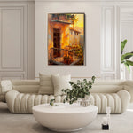 Landscape 053 Canvas Art 18" x 24" / 45 x 60 cm / Black