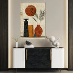 Boho 054 Canvas Art 18" x 24" / 45 x 60 cm / Black