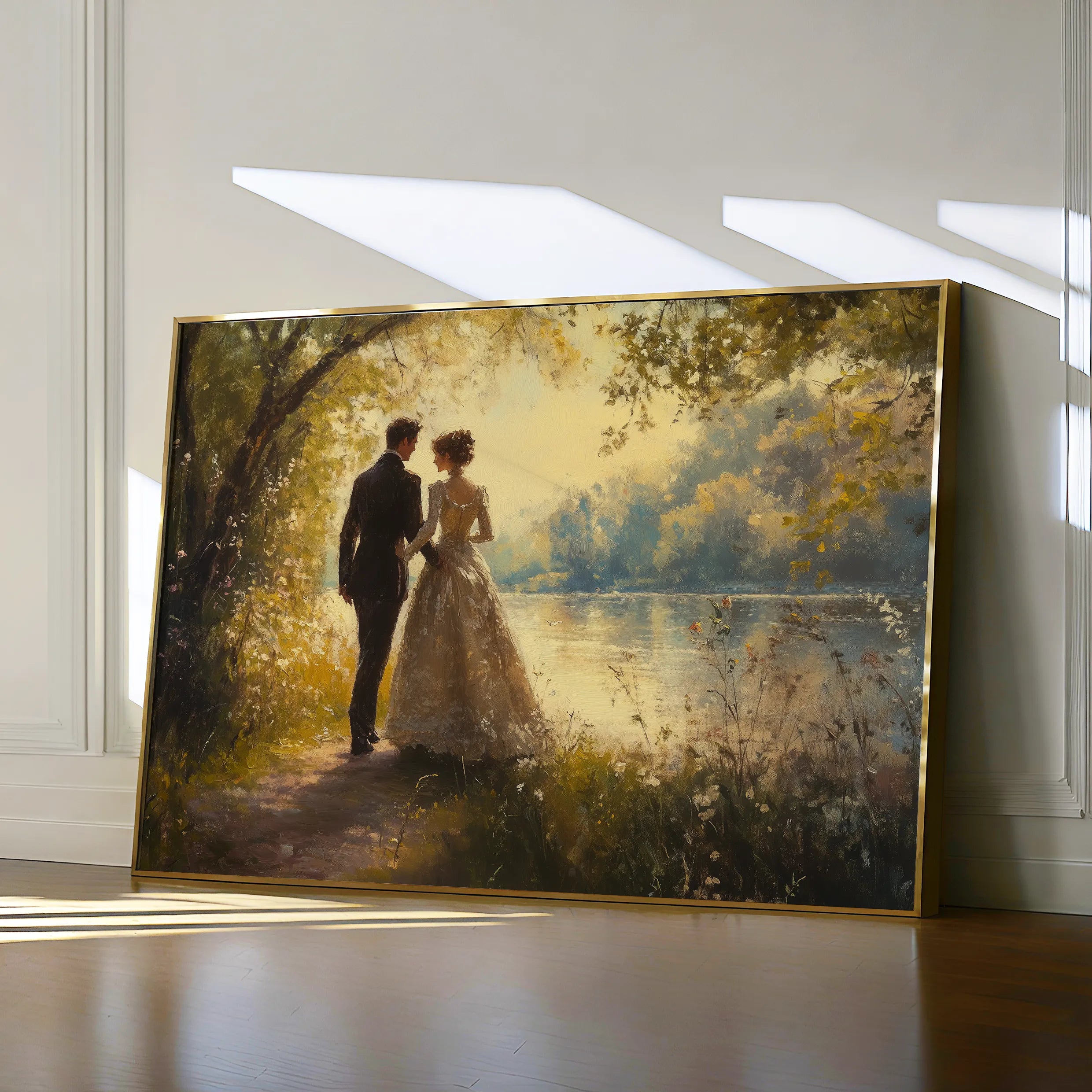 Classic 054 Canvas Art 18" x 24" / 45 x 60 cm / Black