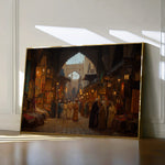 Orientalist 054 Canvas Art 18" x 24" / 45 x 60 cm / Black