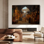 Orientalist 054 Canvas Art 60 x 40 cm / Black