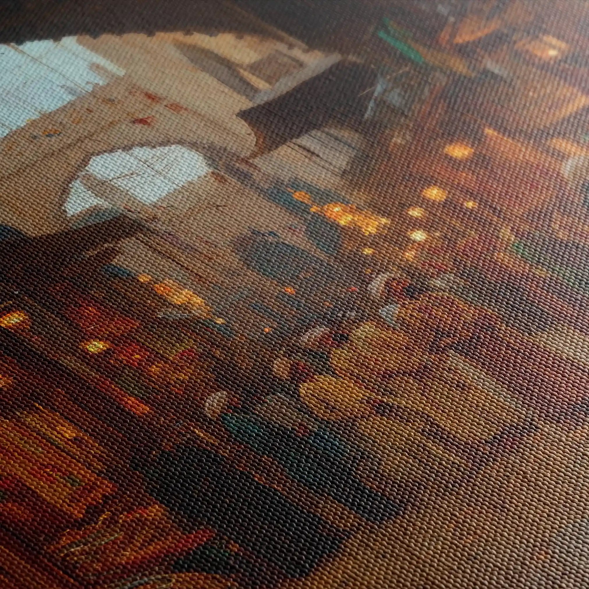 Orientalist 054 Canvas Art 60 x 40 cm / Black