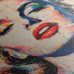 Portrait 054 Canvas Art 18" x 24" / 45 x 60 cm / Black