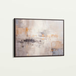 Abstract 055 Canvas Art 18" x 24" / 45 x 60 cm / Black
