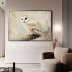 Animals 055 Canvas Art 18" x 24" / 45 x 60 cm / Black
