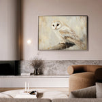 Animals 055 Canvas Art 18" x 24" / 45 x 60 cm / Black